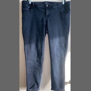 Torrid Black ankle jeans